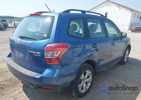 2015 Subaru Forester 2.5I from USA, damaged, VIN JF2SJABC4FH478582